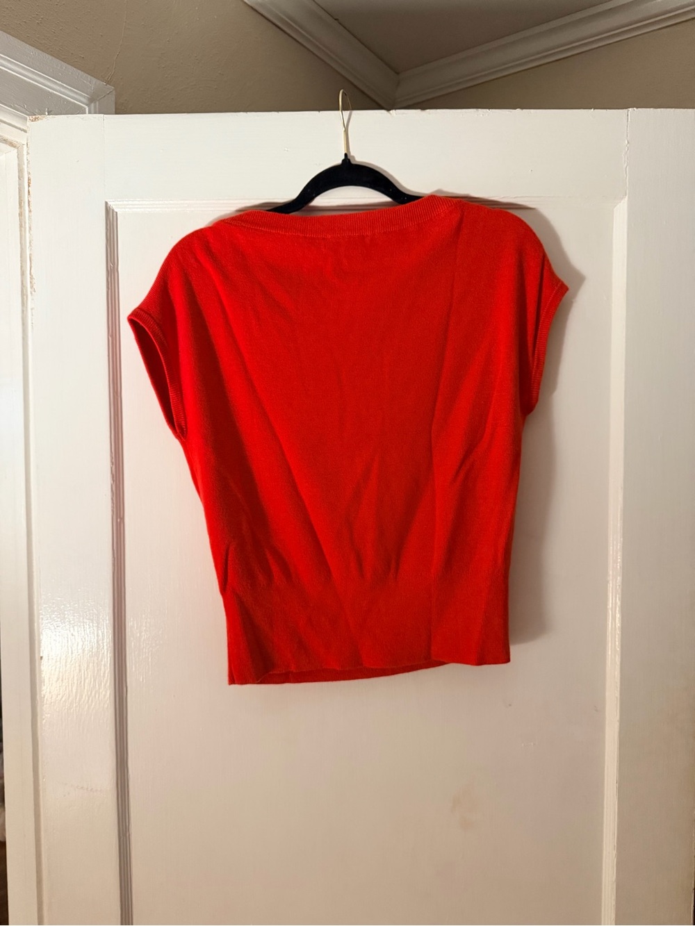 ❤️ Ann Taylor Red Sweater Top – Size Small ❤️ - Picture 3 of 3